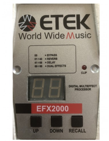 Digital Multieffect Processor Etek