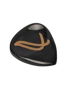 Plettro Flat Pick – Black Horn