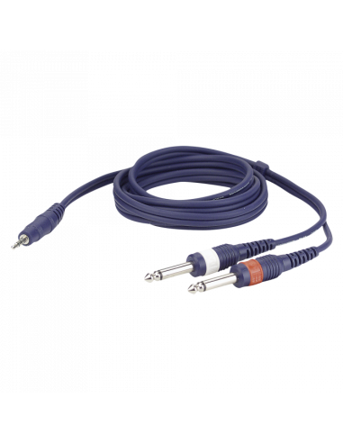 DAP FL31150 - stereo mini-jack to 2...