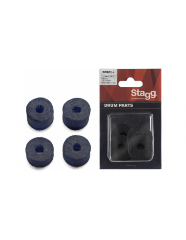 Stagg SPRF2-4 Feltri per Hi-Hat