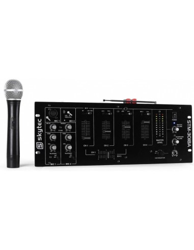 Mixer amplificato a 6 canali con...