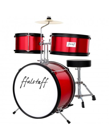 Batteria Baby 3 Pezzi Completa (Rossa)