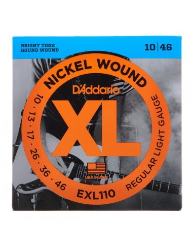 D'ADDARIO EXL110 Regular Light 010-046)