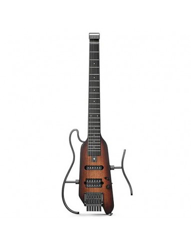 Donner HUSH-X Traveler Guitar, Sunburst